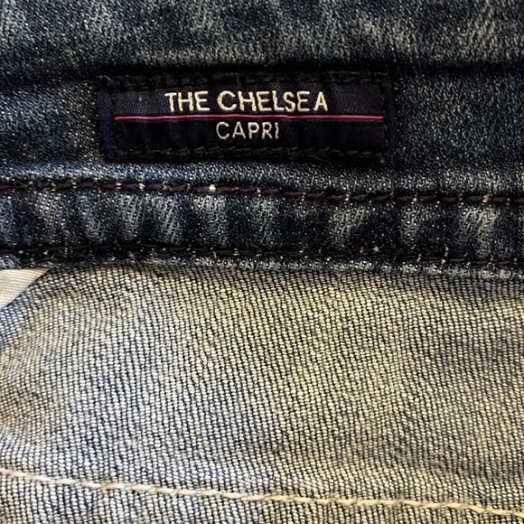 Vigoss blue Jean The Chelsea Capri size 11/12 length 21” - Picture 7 of 8